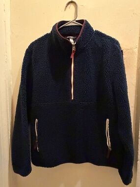 Womens SPLITS59 Navy Blue Fleece